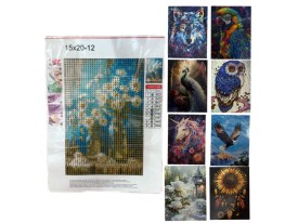 Lamina para pintar con diamantes 15x20